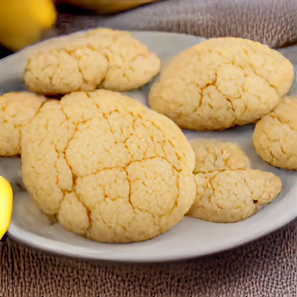 Lemon Cake Mix Cookies