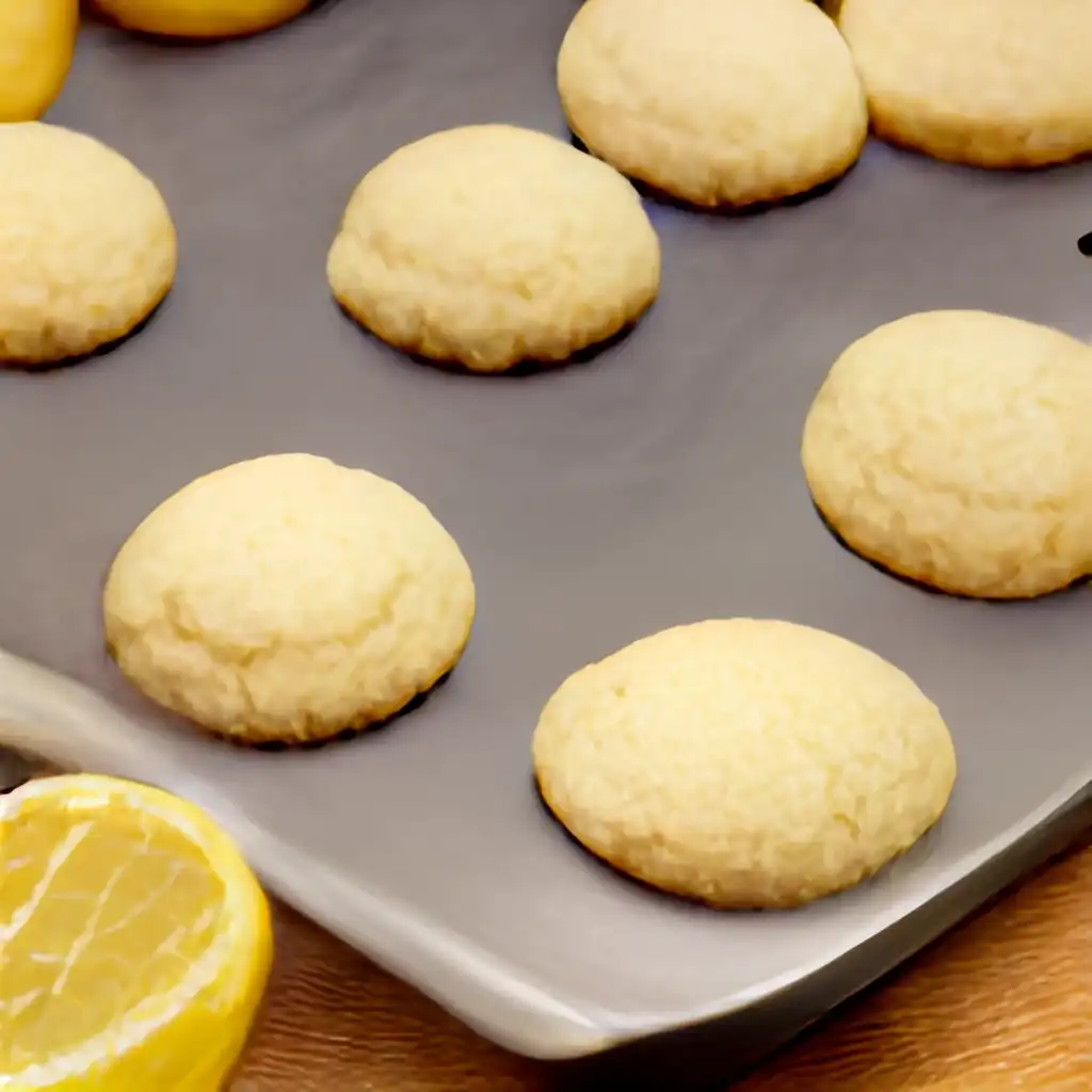 Lemon Cake Mix Cookies Baking