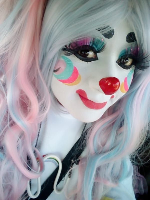 Colorfulj Clown Makeup