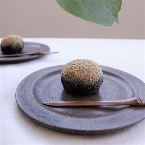 A delicious plate of mochi coffee