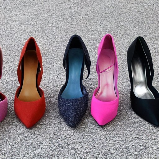 colorful heels