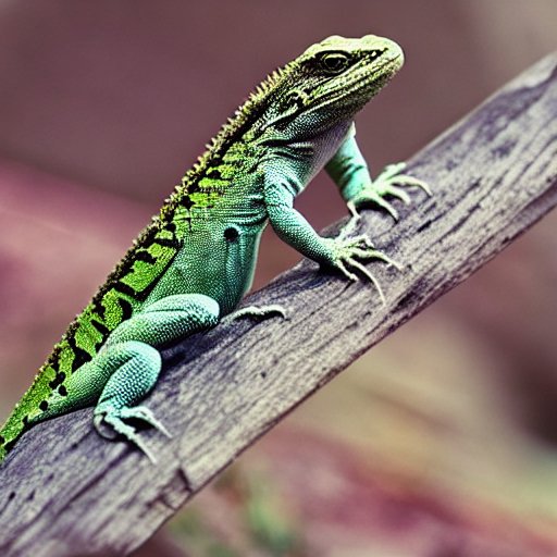 Lizard on a tree